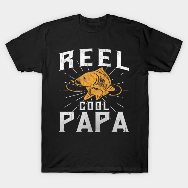 Fishing Papa T-Shirt by UniqueWorld